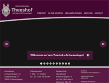 Tablet Screenshot of heimatbund-schneverdingen.de